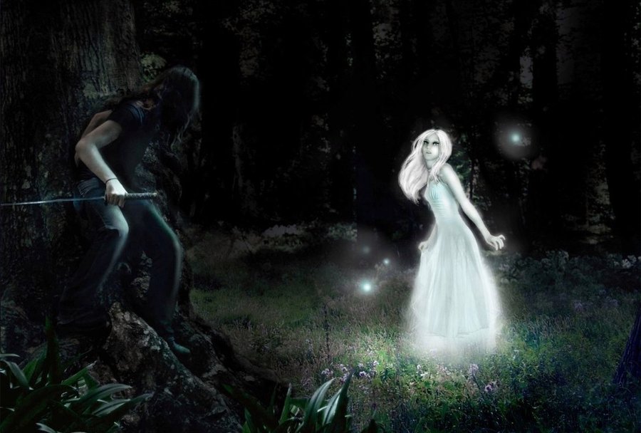 The_Ghost_Woman_and_the_Hunter_by_selenka.jpg