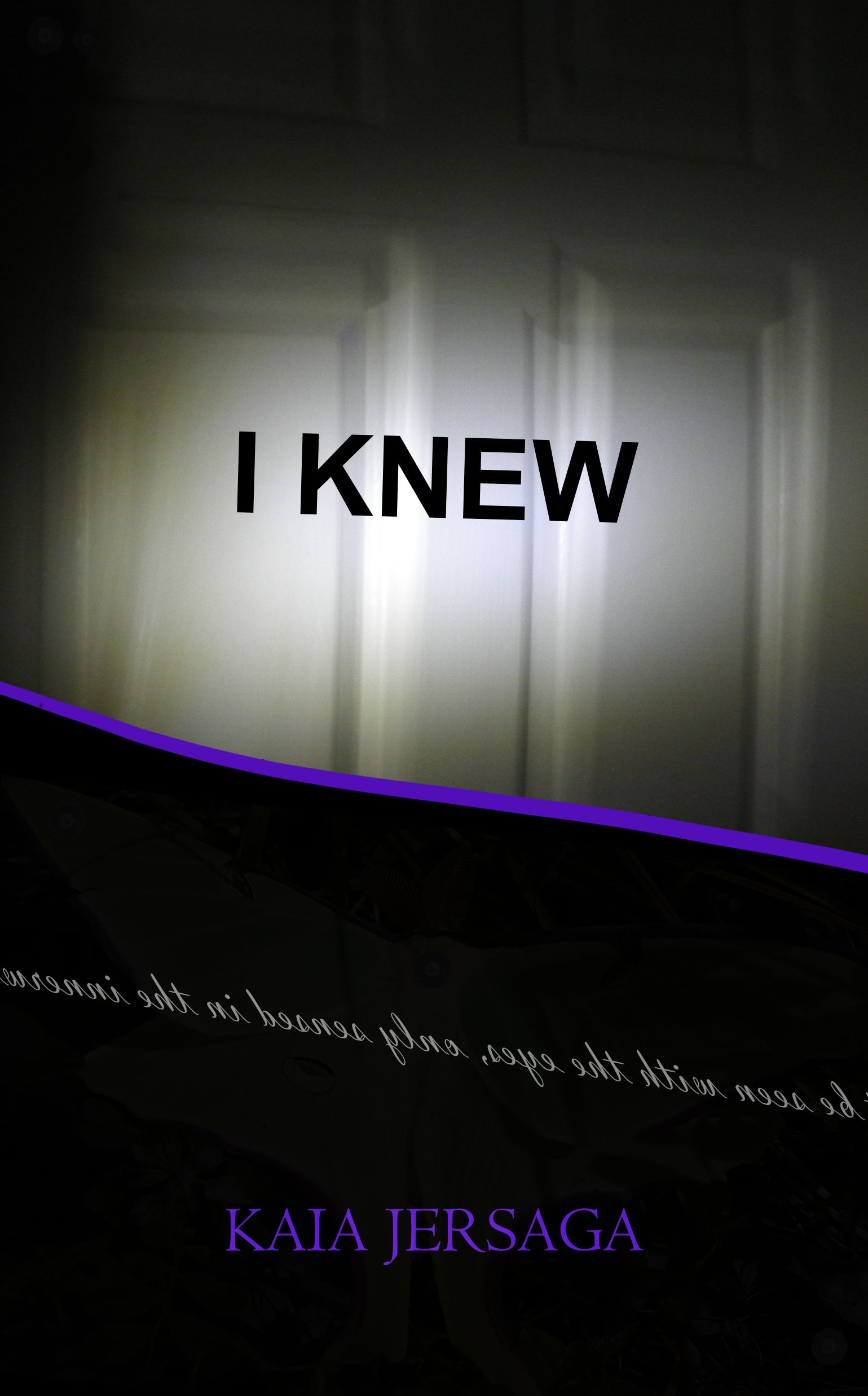 Actual I Knew cover version three.jpg