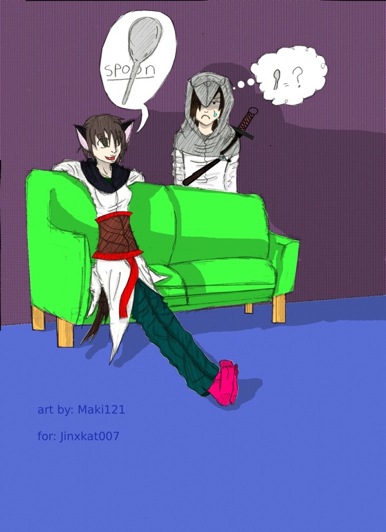 Jinx the assassin with her bud resized.jpg