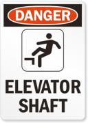 Danger Elevator