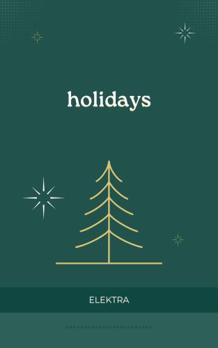 Cover art for holidays