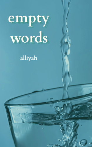Cover art for empty words