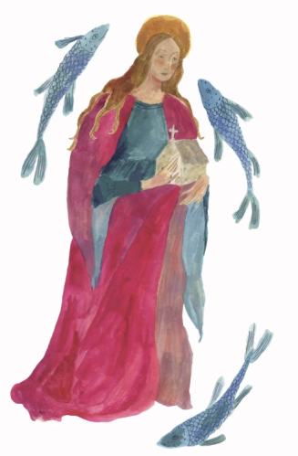 Cover art for saint dwynwen