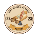 23in23 April Month Long Badge