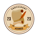 23in23 May Participant Badge