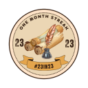 23in23 July Month Long Badge