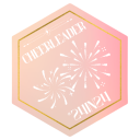 24in24 February Cheerleader Badge