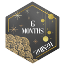 24in24 Six Months Badge