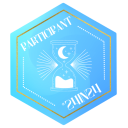24in24 July Participant Badge