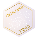 24in24 August Cheerleader Badge