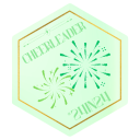 24in24 November Cheerleader Badge