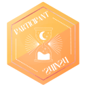 24in24 September Participant Badge