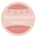 Camp NaNo July 22 Planner