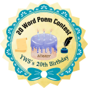 Birthday Week 20 Word Contest Winner