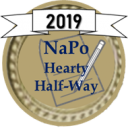 NaPo 19 Hearty Half-Way Badge