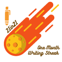 21in21 One Month Writing Streak April