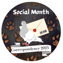 Social Month Correspondence Badge 2023