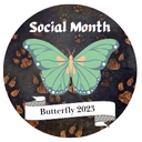 Social Butterfly Badge 2023
