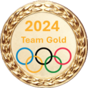 2024 Olympics Team Gold
