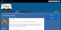 Knowledge Base Submissions