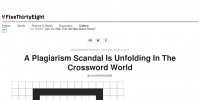 Crossword Plagiarism