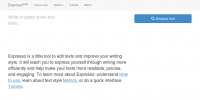 Analyze Your Writing!